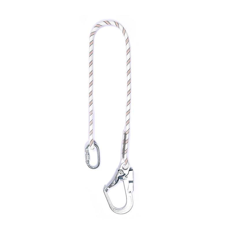 HT-S-0010/HT-S-0011/HT-S-0014/HT-S-0015 ক্লাইম্বিং সেফটি ল্যানিয়ার্ড অ্যাডজাস্টেবল পজিশনিং ফল সুরক্ষা দড়ি