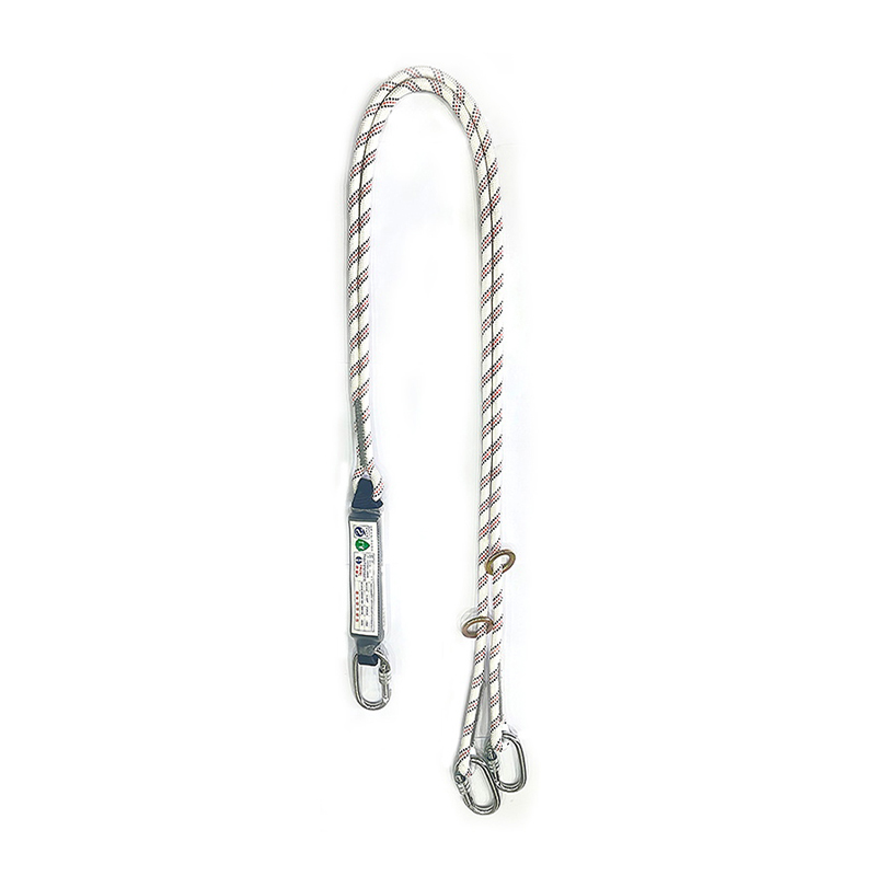 3টি U-আকৃতির ক্যারাবিনার সহ HT-S-0021 শক্তি শোষণকারী ল্যানিয়ার্ড