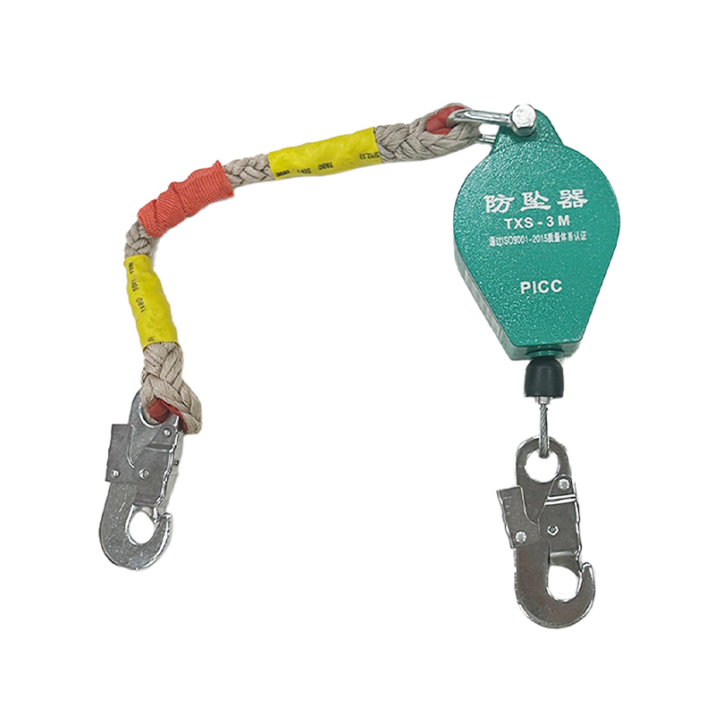 HT-FS-3m/5m/10m/15m/20m/30m স্টিল ওয়্যার রোপ ফল অ্যারেস্টার